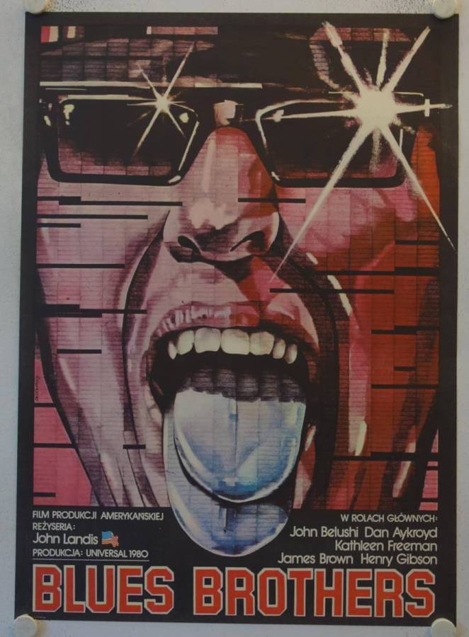 Blues Brothers originales polnisches Filmplakat